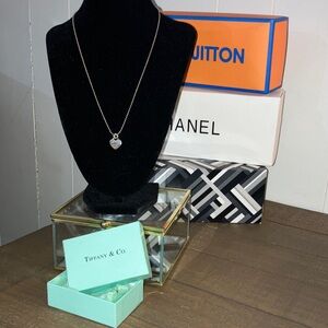 Tiffany & Co. Silver Heart Necklace